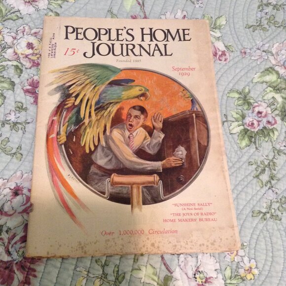 People's Home Journal, Inc. Other - ORIGINAL People's Home Journal, September 1929 1920s '20s Magazine
